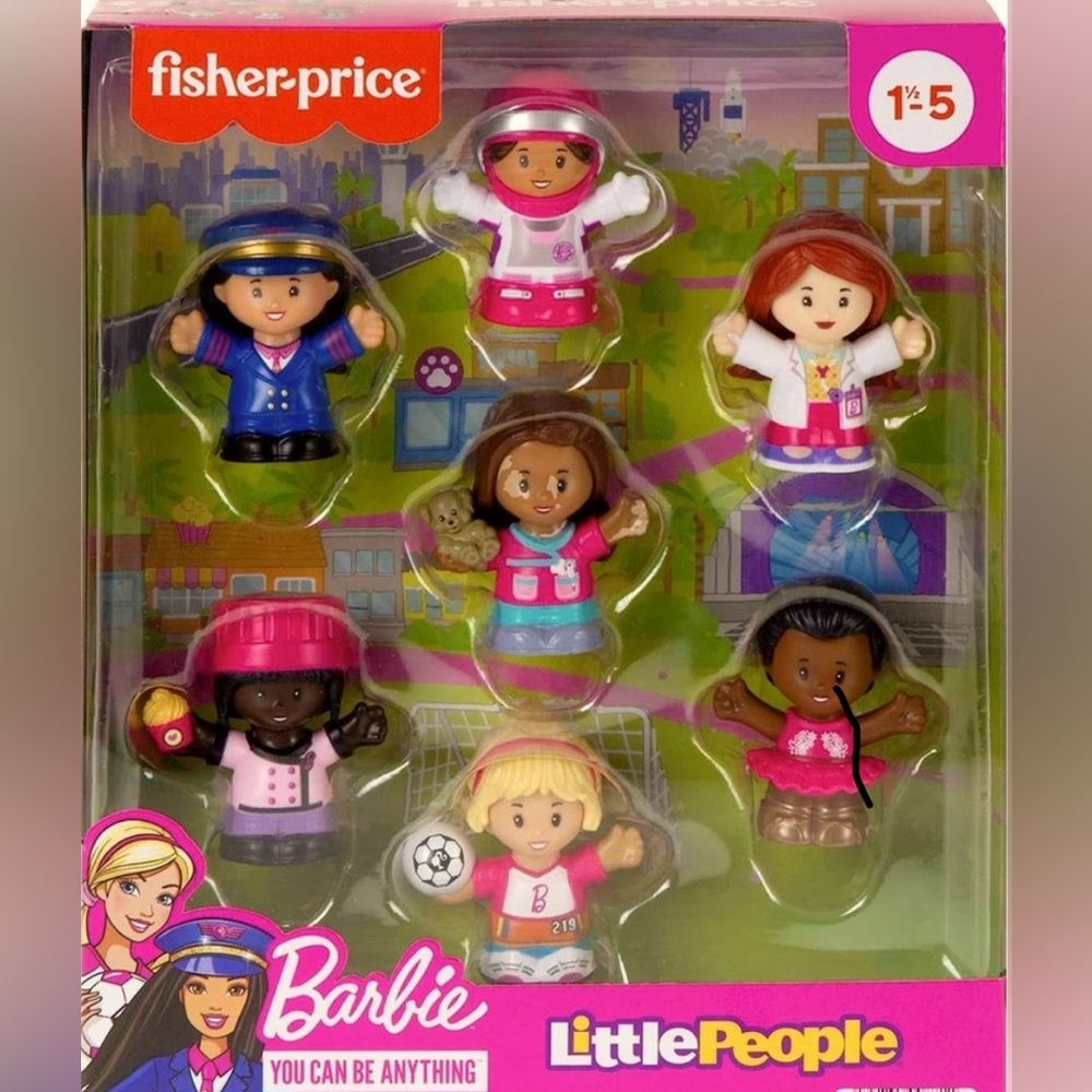 Little People You Can Be Anything Barbie Set